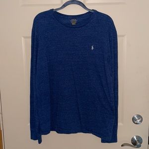 Mens Polo Ralph Lauren Long Sleeve T-shirt (Navy)